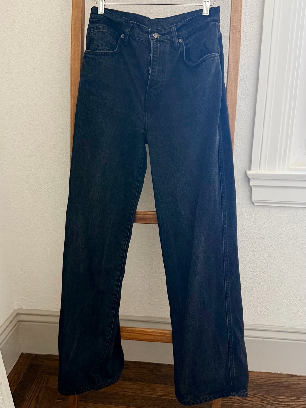 Reformation Val 90s Mid Rise Straight Jeans - Picture 2 of 5